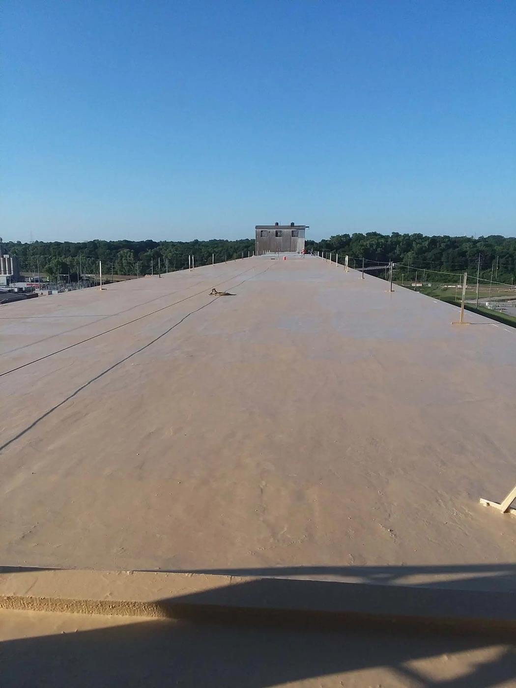 Seamless polyurea coating on a grain silo rehabilitation project — project 6